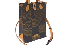 Load image into Gallery viewer, 極美品 LOUIS VUITTON ルイヴィトン トートバッグ ジャイアント NIGO ダミエ モノグラムキャンバス ブラウン N40355 中古 60729