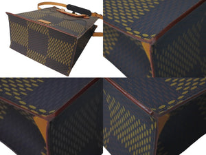 極美品 LOUIS VUITTON ルイヴィトン トートバッグ ジャイアント NIGO ダミエ モノグラムキャンバス ブラウン N40355 中古 60729