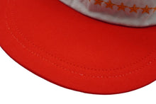 Load image into Gallery viewer, 極美品 U.S.A WELCOME WESTEM CARNIVAL メッシュ キャップ レッド 帽子 刺繍 ホワイト ナイロン 54CM 中古 60737