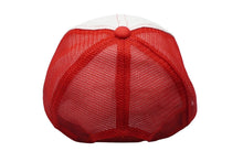 Load image into Gallery viewer, U.S.A WELCOME WESTEM CARNIVAL メッシュ キャップ レッド 帽子 刺繍 ホワイト ナイロン 54CM 美品 中古 60739