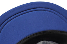 Load image into Gallery viewer, U.S.A WELCOME WESTEM CARNIVAL メッシュ キャップ ブルー 帽子 刺繍 ホワイト ナイロン 54CM 美品 中古 60740