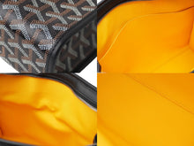Load image into Gallery viewer, 極美品 GOYARD ゴヤール クラッチバッグ ジュバンスGM へリンボーン JOUVENGMLTY12CL12P ブラック シルバー金具 中古 60769