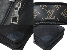 Load image into Gallery viewer, LOUIS VUITTON ルイ ヴィトン ショルダーバッグ アマゾンスリングバッグ モノグラムエクリプス M45439 ブラック 美品 中古 60771
