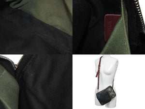 LOUIS VUITTON ルイ ヴィトン ショルダーバッグ アマゾンスリングバッグ モノグラムエクリプス M45439 ブラック 美品 中古 60771