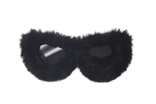 Load image into Gallery viewer, BALENCIAGA バレンシアガ サングラス 21AW コレクションピース ファーサングラス BBロゴ ブラック 美品 中古 60776