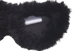 BALENCIAGA バレンシアガ サングラス 21AW コレクションピース ファーサングラス BBロゴ ブラック 美品 中古 60776