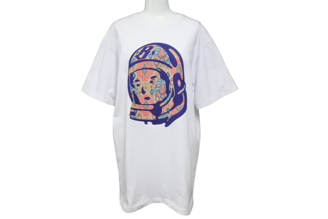 BILLIONAIRE BOYS CLUB ビリオネアボーイズクラブ BB HELMET 半袖Ｔシャツ サイズM コットン ホワイト 801-6202 美品 中古 60778