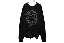 画像をギャラリービューアに読み込む, 正規品 BILLIONAIRE BOYS CLUB ビリオネアボーイズクラブ スウェット サイズXL 刺繍 ブラック コットン 821-7306 中古 60780