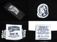 画像をギャラリービューアに読み込む, 正規品 BILLIONAIRE BOYS CLUB ビリオネアボーイズクラブ スウェット サイズXL 刺繍 ブラック コットン 821-7306 中古 60780