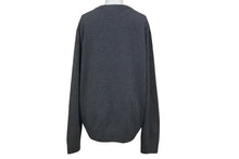 Load image into Gallery viewer, 極美品 Berluti ベルルッティ セーター クルーネック 刺繍ロゴ サイズL カシミヤ グレー R23KRL203-YWBO 中古 60791
