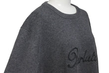 Load image into Gallery viewer, 極美品 Berluti ベルルッティ セーター クルーネック 刺繍ロゴ サイズL カシミヤ グレー R23KRL203-YWBO 中古 60791