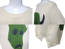 Load image into Gallery viewer, 極美品 Dior x Cactus Jack ディオール カクタスジャック セーター TRAVIS SCOTT サイズL アイボリー 283M661AT314 中古 60792