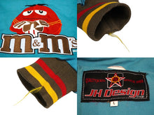 Load image into Gallery viewer, JH Design ジェイエイチデザイン M&amp;M&#39;sレーシングジャケット ワッペン Lサイズ ブルー 美品 中古 60794