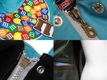 Load image into Gallery viewer, JH Design ジェイエイチデザイン M&amp;M&#39;sレーシングジャケット ワッペン Lサイズ ブルー 美品 中古 60794