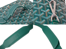画像をギャラリービューアに読み込む, 新品同様品 GOYARD ゴヤール 2WAY ショルダー ミューズ ヴァニティケース グリーン ゴヤールディンキャンバス シルバー金具 中古 60803