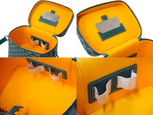 画像をギャラリービューアに読み込む, 新品同様品 GOYARD ゴヤール 2WAY ショルダー ミューズ ヴァニティケース グリーン ゴヤールディンキャンバス シルバー金具 中古 60803