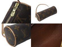 Load image into Gallery viewer, LOUIS VUITTON ルイ ヴィトン ハンドバッグ パピヨン30 筒型 ポーチ付き モノグラムキャンバス M51385 ブラウン 美品 中古 60819