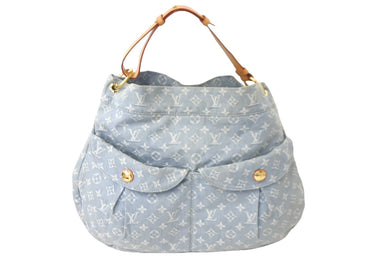 LOUIS VUITTON ルイヴィトン ショルダーバッグ デイリーGM モノグラムデニム ブルークレール M40492 良品 中古 60821