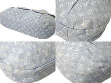 画像をギャラリービューアに読み込む, LOUIS VUITTON ルイヴィトン ショルダーバッグ デイリーGM モノグラムデニム ブルークレール M40492 良品 中古 60821