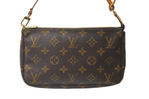 極美品 LOUIS VUITTON ルイヴィトン アクセサリーポーチ ポシェットアクセソワール M51980 モノグラム 中古 60823