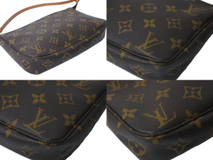 極美品 LOUIS VUITTON ルイヴィトン アクセサリーポーチ ポシェットアクセソワール M51980 モノグラム 中古 60823