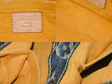 画像をギャラリービューアに読み込む, LOUIS VUITTON ルイヴィトン ポーチ トゥルースレイエ モノグラム デニム M95335 ゴールド金具 良品 中古 60830