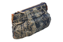 画像をギャラリービューアに読み込む, LOUIS VUITTON ルイヴィトン ポーチ トゥルースレイエ モノグラム デニム M95335 ゴールド金具 良品 中古 60830