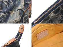 画像をギャラリービューアに読み込む, LOUIS VUITTON ルイヴィトン ポーチ トゥルースレイエ モノグラム デニム M95335 ゴールド金具 良品 中古 60830