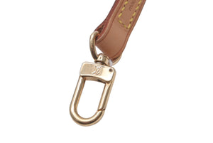 LOUIS VUITTON ルイ ヴィトン ショルダーストラップ バッグ用 ヌメ革 ベージュ ゴールド金具 フランス製 美品 中古 60845