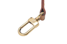 Load image into Gallery viewer, LOUIS VUITTON ルイ ヴィトン ショルダーストラップ バッグ用 ヌメ革 ベージュ ゴールド金具 美品 中古 60846