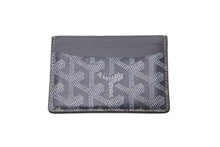 画像をギャラリービューアに読み込む, GOYARD ゴヤール カードケース サン シュルピス カードケース ヘリンボーン STSULPPMLTY51CL51X グレー 美品 中古 60847