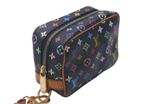 Load image into Gallery viewer, LOUIS VUITTON ルイヴィトン ポーチ トゥルース ワピティ モノグラム マルチカラー 村上隆 M58034 ゴールド金具 美品 中古 60855