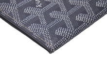 画像をギャラリービューアに読み込む, 極美品 GOYARD ゴヤール 二つ折りカードケース インサート ヴィクトワール ヘリンボーン柄 グレー 中古 60862