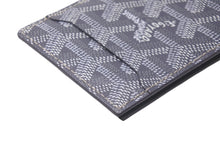 画像をギャラリービューアに読み込む, 極美品 GOYARD ゴヤール 二つ折りカードケース インサート ヴィクトワール ヘリンボーン柄 グレー 中古 60862