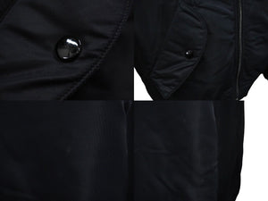 BALENCIAGA バレンシアガ ブルゾン SINNER MA1 18SS B520 486241 TWD13 ブラック サイズ44 美品 中古 60893