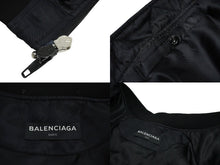 Load image into Gallery viewer, BALENCIAGA バレンシアガ ブルゾン SINNER MA1 18SS B520 486241 TWD13 ブラック サイズ44 美品 中古 60893
