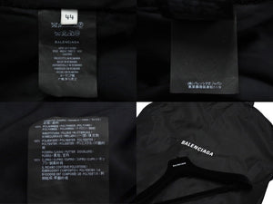 BALENCIAGA バレンシアガ ブルゾン SINNER MA1 18SS B520 486241 TWD13 ブラック サイズ44 美品 中古 60893
