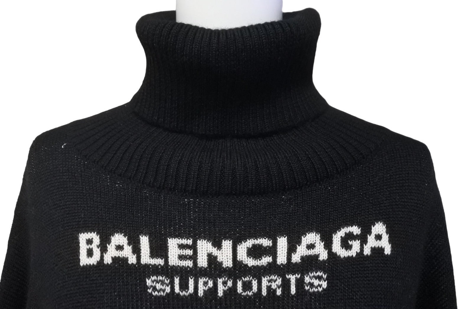 BALENCIAGA バレンシアガ ニット WFPロゴ ウール オーバーサイズ