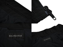 Load image into Gallery viewer, 極美品 BALENCIAGA バレンシアガ ブルゾン UNITY SPORTS ICON COCOON KICK サイズ2 773048TKO311000 ブラック 中古 60895
