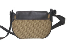 Load image into Gallery viewer, Christian Dior クリスチャンディオール ショルダーバッグ トロッター柄 キャンバス レザー ブラウン ベージュ 美品 中古 60933