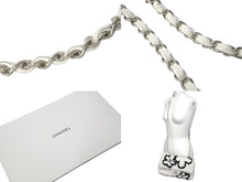 Load image into Gallery viewer, 極美品 CHANEL シャネル チェーンショルダーバッグ シアリング ラムスキン AS3407 ランダム ホワイト シルバー金具 中古 60939