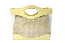 Load image into Gallery viewer, 極美品 CHANEL シャネル 2WAYショルダーバッグ ココマーク ラムスキン ビニール 27番台 イエロー シルバー金具 中古 60944
