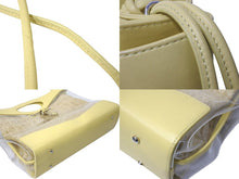 Load image into Gallery viewer, 極美品 CHANEL シャネル 2WAYショルダーバッグ ココマーク ラムスキン ビニール 27番台 イエロー シルバー金具 中古 60944