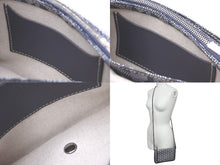 画像をギャラリービューアに読み込む, 極美品 GOYARD ゴヤール ショルダーバッグ プリュメ ポーチウォレット グレー PVC レザー シルバー金具 中古 60953