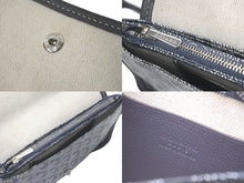 画像をギャラリービューアに読み込む, 極美品 GOYARD ゴヤール ショルダーバッグ プリュメ ポーチウォレット グレー PVC レザー シルバー金具 中古 60953