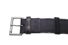 Load image into Gallery viewer, GOYARD ゴヤール ベルト フロリダ クラムシーカウハイド ゴヤールディンキャンバス ブラック サイズ100 良品 中古 60956