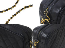 Load image into Gallery viewer, CHANEL シャネル ショルダーバッグ ココマーク フリンジ ダイヤモンドステッチ タッセルチャーム ラムスキン 3番台 美品 中古 60964