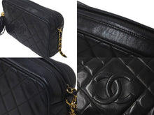 Load image into Gallery viewer, CHANEL シャネル ショルダーバッグ ココマーク フリンジ ダイヤモンドステッチ タッセルチャーム ラムスキン 3番台 美品 中古 60964