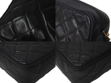 Load image into Gallery viewer, CHANEL シャネル ショルダーバッグ ココマーク フリンジ ダイヤモンドステッチ タッセルチャーム ラムスキン 3番台 美品 中古 60964