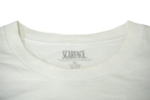 Load image into Gallery viewer, SCARFACE スカーフェイス Universal Studios 半袖Ｔシャツ ホワイト コットン サイズXL 716068540081 良品 中古 60965